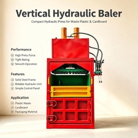 Presse à carton hydraulique OEM, machine à emballer le papier usagé pour supermarchés et entrepôts