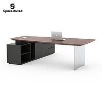 Meubles de bureau de direction de luxe en métal, vente en gros d'usine SpaceUnited, mobilier de bureau administratif
