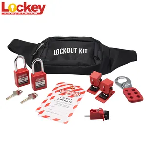 Gruppe Elektrische Lockout Tagout Kit Lock Breaker Werkzeuge Sicherheit Lockout Loto Kit