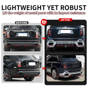 Pour Rolls Royce, pare-chocs arrière et pare-chocs modifiés en fibre de carbone sèche MSY pour Rolls Royce Cullinan, pièces de carrosserie de mise à niveau - Product Image 2
