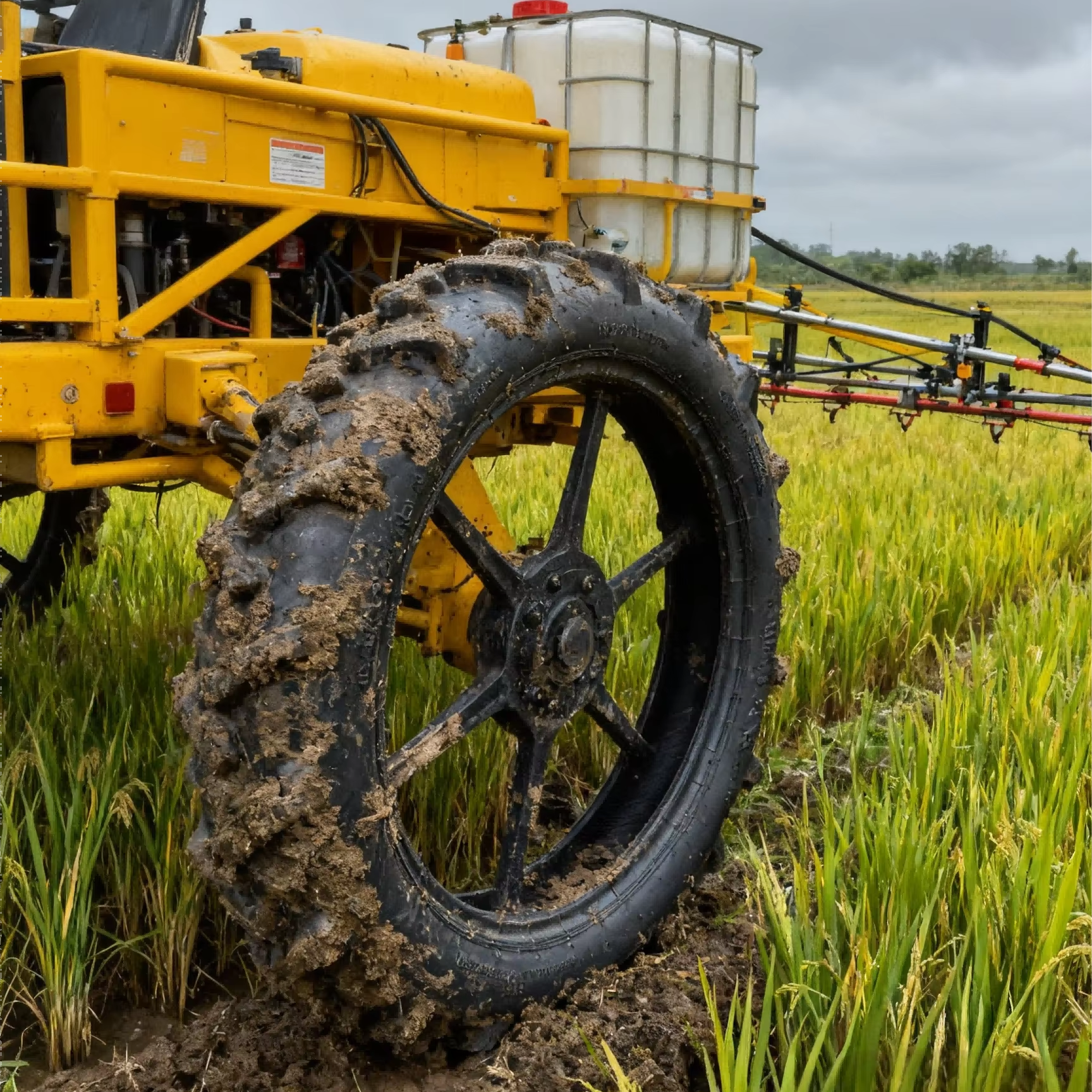 China OEM Sprayer Tractor Tyre Prices 120/90-26 Narrow Tread Agricultural Tractor Tire Resistance Wear Prick Agricultural Tire
