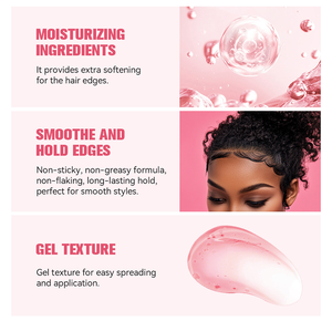 Gelée capillaire à la fraise biologique, gel coiffant pour une tenue forte, amélioration des <span class=keywords><strong>boucles</strong></span>, texturisant, 150 ml - Product Image 3