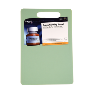 Tabla de cortar verde con asa para uso en la cocina - Product Image 2