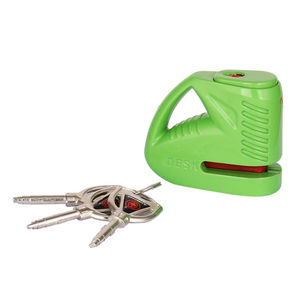 YH3354 <span class=keywords><strong>antivol</strong></span> frein <span class=keywords><strong>roue</strong></span> serrure pour motos Scooters électriques vélos de route Mini sécurité frein à disque clé déverrouiller chemin - Product Image 5