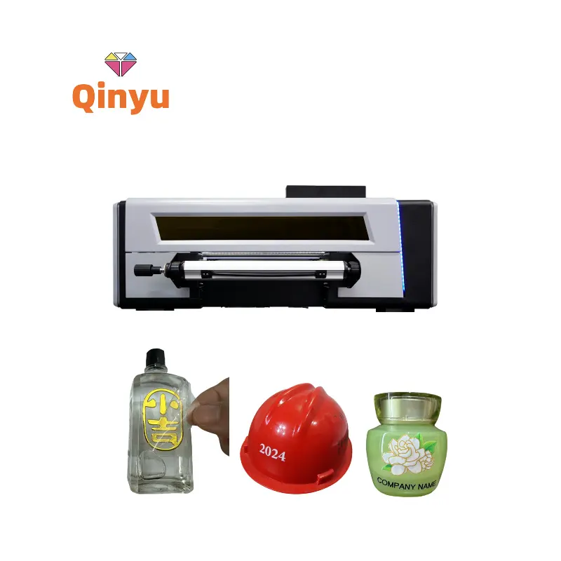 Uv Dtf Pen Wraps Transfers Film Jet Machine Digitale Inkjet Uv Dtf Printer Met Laminator Persmachine Kleine Uv Printer Voor Lego