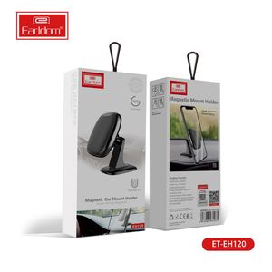 Earldom 360 Soporte magnético para teléfono de coche Mini soporte interior para el hogar para iPhone y para Samsung Soporte magnético para teléfono celular - Product Image 6