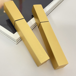 Kepala Sikat Warna Botol Dua Lapis Tabung Emas Persegi Dapat Diganti Perawatan Gangguan Rambut Tabung Cair Mata Tabung Hitam - Product Image 2