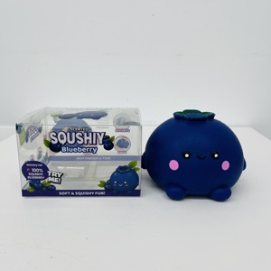 Lot de 24 balles anti-stress sensorielles parfumées à la myrtille, à remontée lente, surdimensionnées, en stock en Chine, prêtes à l'emploi - Product Image 4