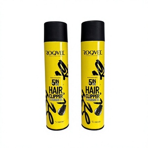 ROQVEL RCS-100 5 in 1 <b>Hair</b> <b>Clipper</b> Cleaning <b>Oil</b> Shaver Cleaner Spray 400Ml Professional Grooming <b>for</b> Men Gloss - Product Image 4