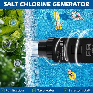 Cellule de remplacement compatible pour générateur de chlore au sel IC40 |   Chlorinateur de piscine de 40 000 gallons IC40 compatible IC40 - Product Image 5