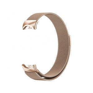 Boucle magnétique milanaise pour Xiaomi Smart Band <span class=keywords><strong>8</strong></span>-NFC Strap Sport <span class=keywords><strong>Bracelet</strong></span> en acier inoxydable Remplacement Mi Band <span class=keywords><strong>8</strong></span> <span class=keywords><strong>Bracelet</strong></span> - Product Image 5