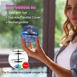 Divertido Bumerán Volador Mágico, Mini Dron con Rotación de 360°, Luz y Control Remoto, Fly Nova Pro Spinner Orb Flynova Pro Ball - Product Image 5