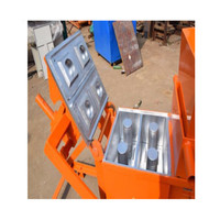 Nouvelle machine à fabriquer des briques en argile manuelle populaire pour les briques de terre emboîtables Forte demande en Afrique