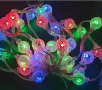 3D RGB 360 grados led pixel bola LED punto de control programable