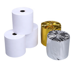 Rouleaux de papier thermique sans BPA 70 g/m² pour distributeurs automatiques de billets et imprimantes de caisse, formats 80x70 mm et 57x40 mm - Product Image 2