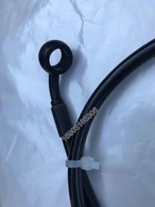 AN3 3AN An-3 3.5mm SAE J1401 1/8HL Motocicleta S.S. Línea <span class=keywords><strong>de</strong></span> Freno Trenzada <span class=keywords><strong>de</strong></span> PTFE con Conexiones <span class=keywords><strong>Banjo</strong></span> <span class=keywords><strong>de</strong></span> 12mm, 4000psi <span class=keywords><strong>de</strong></span> Presión <span class=keywords><strong>de</strong></span> Trabajo - Product Image 2