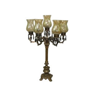Antique Embossed Gold <b>Candelabra</b> - Product Image 3