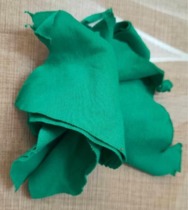 Trapos de Algodón 100% Usados de Fábrica en Venta Caliente, Tela Textil Verde Pavo Real, Residuos Textiles de Bangladés - Product Image 4