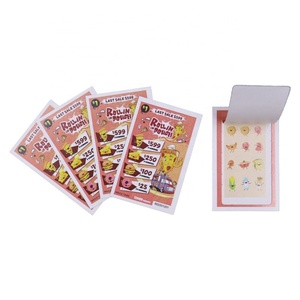 Cartes à gratter porte-bonheur à déchirer, impression numérique CMYK, fabricant d'impression de tickets à gratter gagnants - Product Image 2