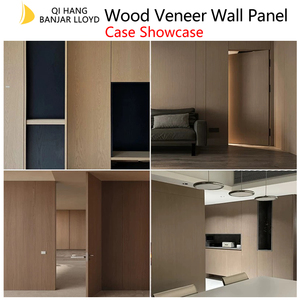 Panel de Pared Moderno de Fibra de Bambú, Panel Acústico Decorativo de Madera con Cristal de Carbono, Panel Acústico de Poliéster MDF Absorbente de Sonido para Interiores - Product Image 5