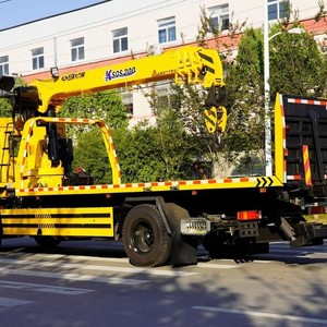 2025 Nuevo 4*2 Dongfeng Chasis 10Ton Wrecker Tow Truck Wrecker Flatbed Tow Truck con grúa - Product Image 4