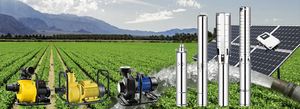 Pompe à eau centrifuge de surface portable à énergie solaire 750W OEM 1 CV avec turbine en laiton pour l'irrigation agricole - Product Image 2