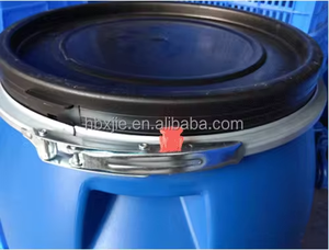 Hot Sale Large Opening 20L Blue <strong>Plastic</strong> <strong>Drum</strong> / Open Top <strong>Plastic</strong> Barrel / HDPE Blue 5plastic <strong>Drum</strong> With Iron Hoop - Product Image 5