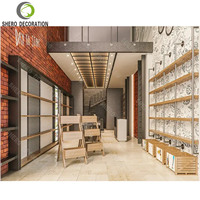Meuble de bibliothèque : Étagère de présentation avec rangement pour bibliothèque scolaire, salle de lecture, magasin