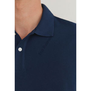 Polos sólidos con logotipo OEM para hombre, todos los tamaños, Material de LICRA de algodón de alta calidad, tejido de secado rápido estirable - Product Image 6