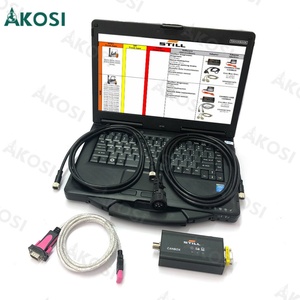 Ordinateur portable CF53 + Pièces de rechange et manuels d'atelier pour outil de diagnostic de chariot élévateur Still CANBOX-USB 2 50983605400 - Product Image 1