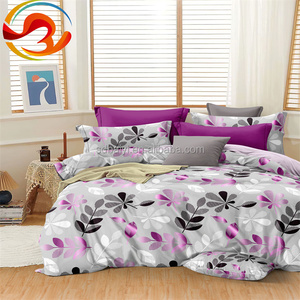 Ensemble de <span class=keywords><strong>draps</strong></span> de lit <span class=keywords><strong>en</strong></span> microfibre de couleur rose, 4 pièces, nouveau design, vente <span class=keywords><strong>en</strong></span> gros - Product Image 1
