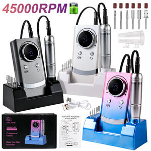 Máquina Eléctrica de Uñas 2025, 45000 rpm, Inalámbrica, Portátil, Recargable, para Manicura y Pedicura, Eliminación de Esmalte de Gel UV, Sin Escobillas, Bajo Ruido - Product Image 4