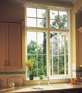 Prima European Style Double/Tripled Glazed Window Prices For Sale