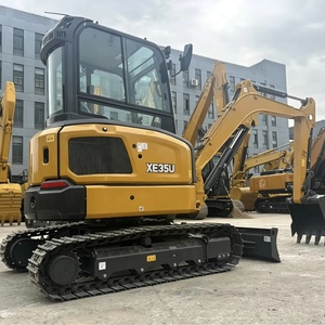 รถขุดขนาดเล็กแบบตีนตะขาบ รุ่นใหม่เอี่ยม XE35U 3.5 ตัน ยี่ห้อ Yanmar เครื่องยนต์ 0.12 ลูกบาศก์เมตร บุ้งกี๋ขนาดเล็ก - Product Image 1