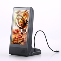 Écran publicitaire numérique LCD Android de table FYD-898 de 8 pouces avec batterie externe 23200 mAh