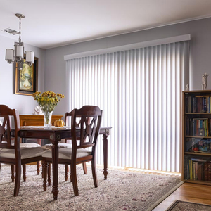 Stores verticales modernes et intelligentes pour terrasse extérieure, 89 mm, occultantes, automatiques, installation au plafond intégrée, fabriquées au Vietnam - Product Image 6