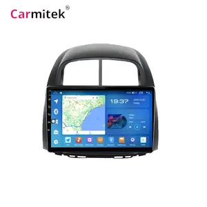 2DIN Android Otomatis 10 Radio Mobil Pemutar Multimedia 4G Carplay Navigasi GPS for Toyota Passo/MYVI/ DAIHATSU SIRION 2006-2012