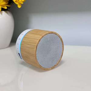Haut-parleur Bluetooth A9 en bambou naturel, mini-haut-parleur sans fil portable, design écologique pour <span class=keywords><strong>achat</strong></span> en gros - Product Image 6