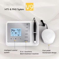 Machine à tatouer électronique portable pour maquillage permanent, stylo rotatif pour sourcils, lèvres, dermographe, micropigmentation, machine à maquillage numérique