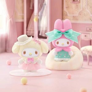 2026 ของแท้ 100% 6 ชิ้น/กล่อง ซานริโอ้ มายเมโลดี้ ซีรีส์ Sweet Dreams Boudoir กล่องสุ่มตุ๊กตาวินิล พวงกุญแจ จี้กระเป๋า - Product Image 6