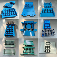 Machine mobile de fabrication de blocs de ciment emboîtables, facile à utiliser, moulage rapide, équipement de construction de blocs, longue durée de vie