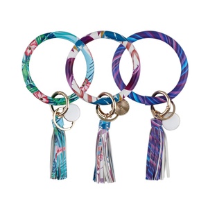 Özel Geedyn SiP002 Bohemia PU Deri Püsküllü Ayarlanabilir Çiçek Desenli Bileklik Kadınlar İçin Hediye - Product Image 3