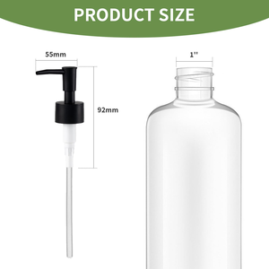 Livraison Rapide Pompe Distributrice à Ressort Externe en Plastique 28mm Dosage 4ml Pompe à Lotion Manuelle Verrouillage Gauche Droite pour Emballage d'Huile Capillaire - Product Image 3