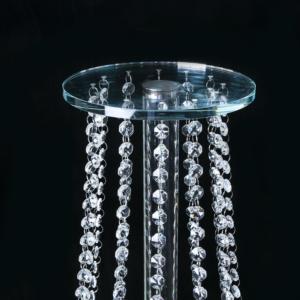 Centrotavola di cristallo all'ingrosso centrotavola 70cm lampadari da tavolo candelabri floreali - Product Image 3