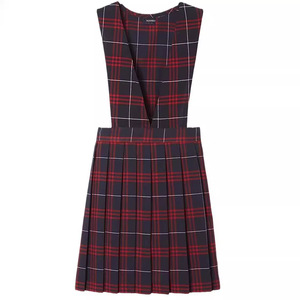 Factory Supply OEM Custom Summer Primary <strong>School</strong> Kindergarten High <strong>School</strong> Children Plaid <strong>Jumper</strong> 100% Cotton <strong>School</strong> Uniforms - Product Image 1