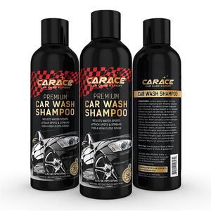 Tùy Chỉnh Không Thấm Nước Chăm Sóc Xe Nhãn Sản Phẩm Lá Vàng Tự Động Làm Sạch Rửa Dầu Gội/Sáp Dán Cuộn In Ấn Bao Bì Nhãn Chai - Product Image 4