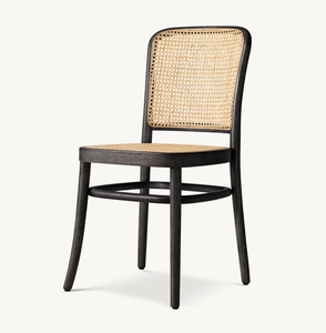 Sassanid OEM European Cafe Iconic Bentwood Chair Juego de comedor americano July Cane Silla lateral de comedor - Product Image 4