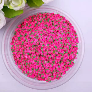 Rouleau de tranches de fruits de pastèque, Offre Spéciale pièces, accessoires en vrac, pour visqueuses et Nail Art, p, 1 KG - Product Image 5