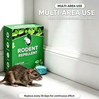 Boule répulsive pour rongeurs à l'huile de menthe poivrée naturelle, écologique, dissuasive contre les souris et les rats, pour moteur de voiture, entrepôt, cuisine, stockage