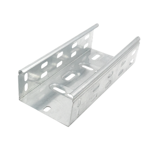 Goulotte de câbles industrielle perforée en acier inoxydable pré-galvanisé HDG pour la gestion des câbles - Product Image 4